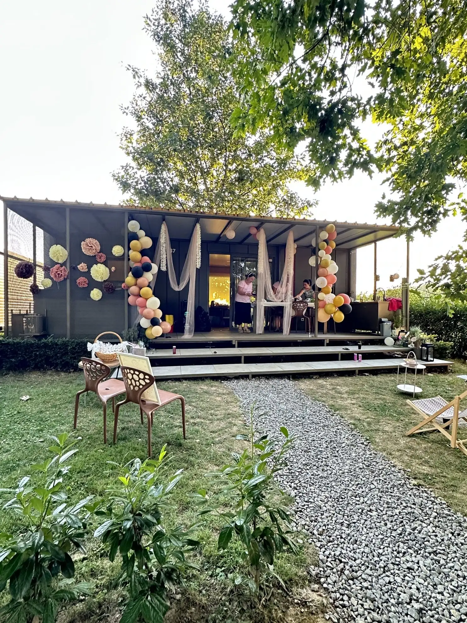 Magnolia XL terasa, dekliščina